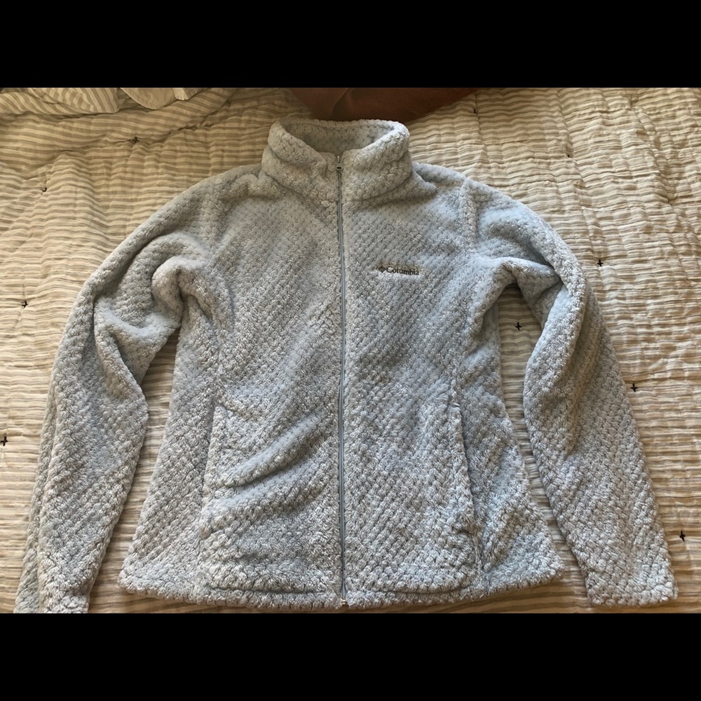 Blue Columbia sweatshirt